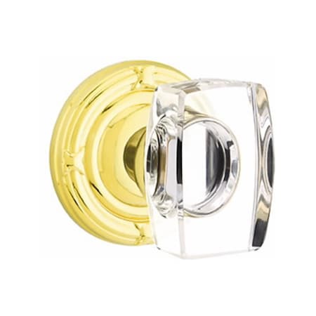 Emtek Bright Brass Passage 8107WSUS3 8107WSUS3